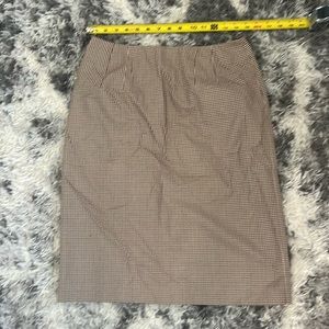 Vintage Anne Klein gingham skirt